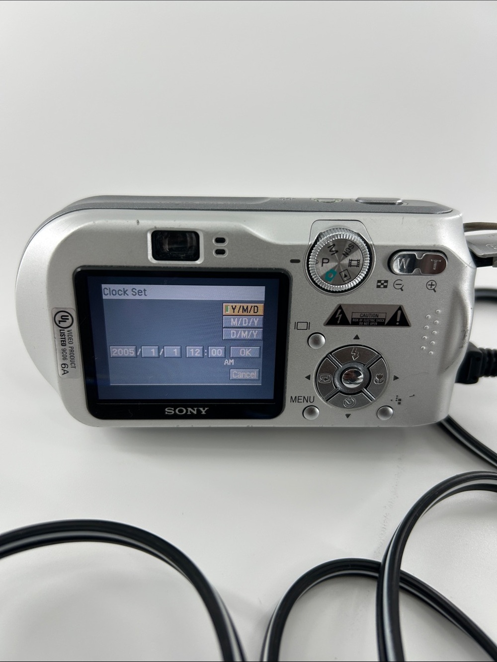 Sony Cyber-Shot DSC-P200 Digital Camera 7.2MP w/ Battery Silver Carl Zeiss - Picture 5 of 15